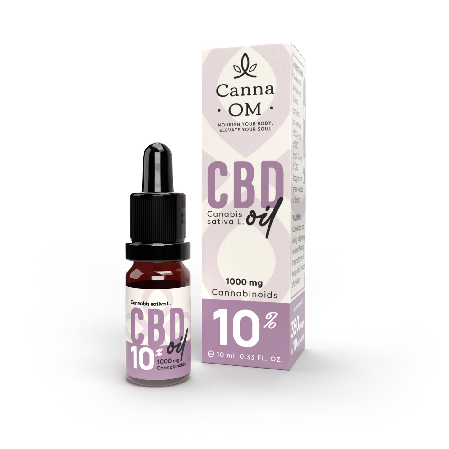 Premium Bio Hanfextrakt Öl 10% – Vollspektrum | 10 ml