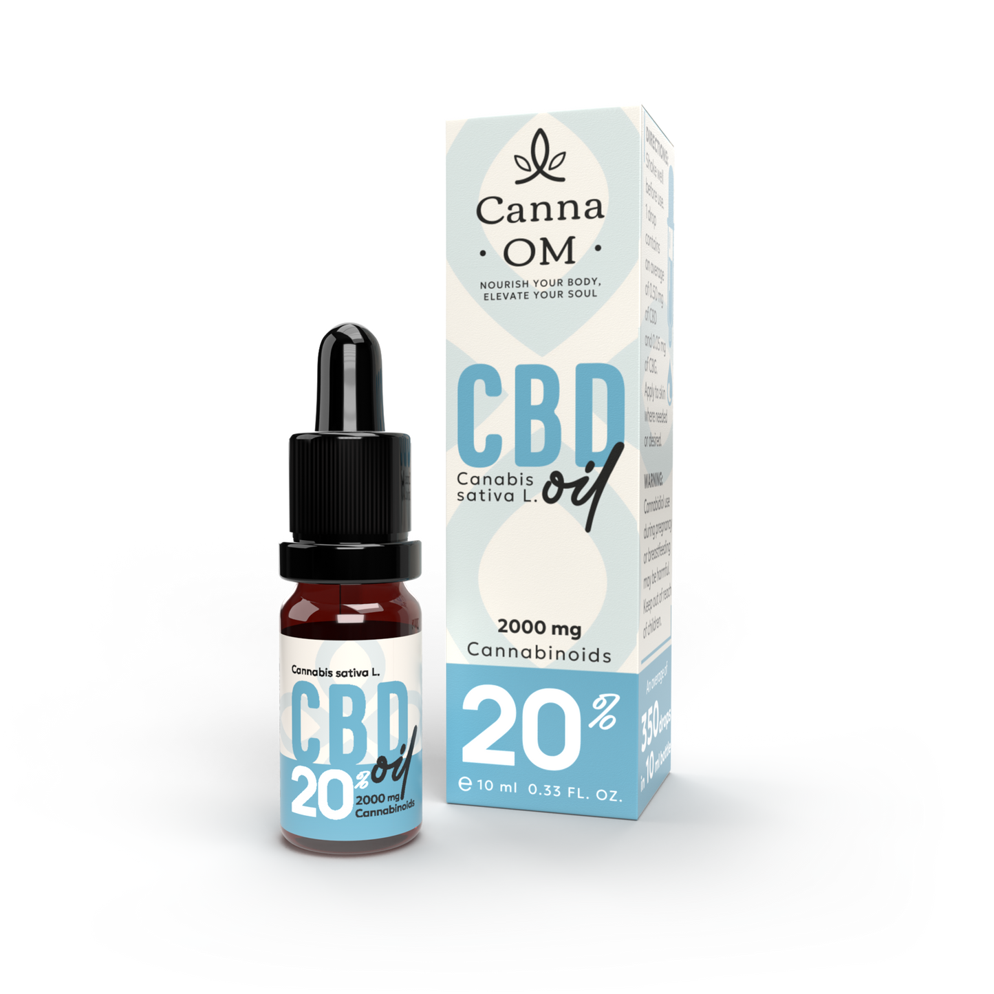 Premium Bio Hanfextrakt Öl 20% – Vollspektrum | 10 ml