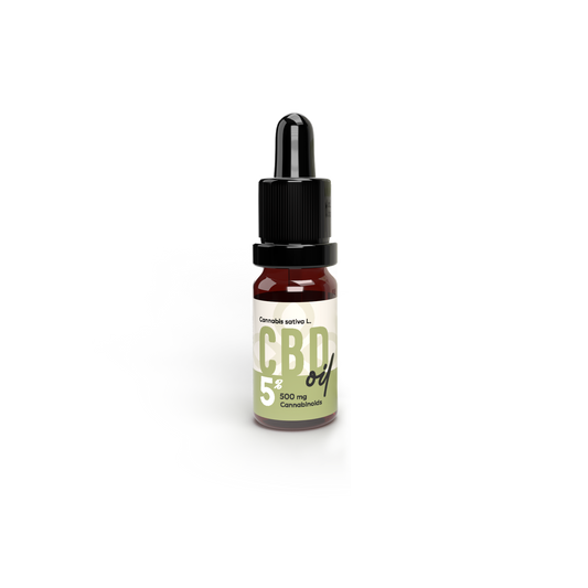 Premium Bio Hanfextrakt Öl 5% – Vollspektrum | 10 ml